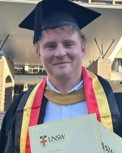 Noah Bedford, Oakleigh Foundation alumni scholar