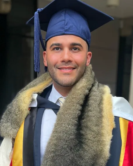 Dr Rory Vocale, Oakleigh Foundation alumni scholar